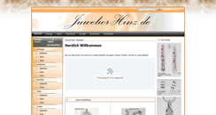 Desktop Screenshot of juwelierhinz.de