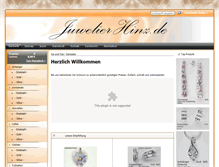 Tablet Screenshot of juwelierhinz.de